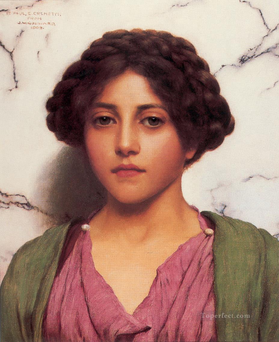 Classical Beauty 1909A Neoclassicist lady John William Godward Oil Paintings